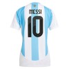 Maglia ufficiale Argentina Messi 10 Casa 2024 per Donna